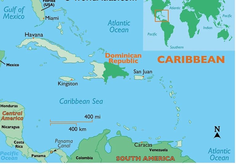 Dominican Republic map